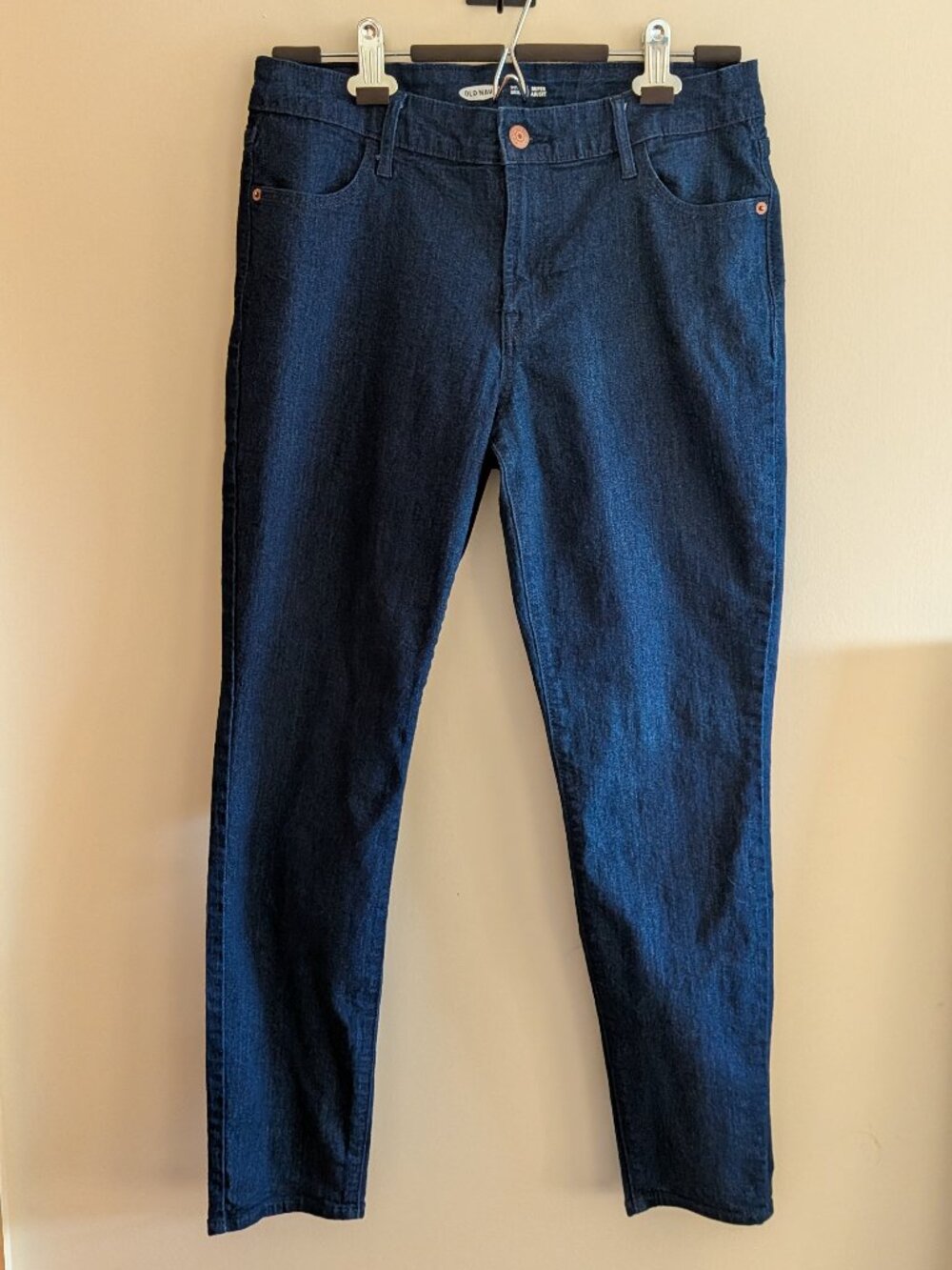 NWOT Old Navy Super Skinny, Dark Wash, Sz 10